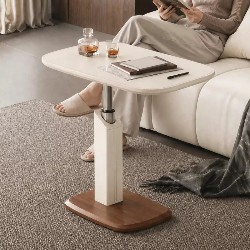 Modern Multifunctional Mobile Sofa End Side Table Can Be Lifted Living Room Small Coffee Table Bedroom Small Desk Home Furniture