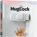 Baby Safety Lock Anti-Jamming Door Blocking Mechanism Safety Cabinet Lock Kids Security Childproof Safety Lock for Interior Door