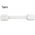 Baby Safety Cabinet Locks Adhesive Child Proofing Latches To Baby Proof Cupboard Drawers Fridge Adjustable Kids Proofing Straps