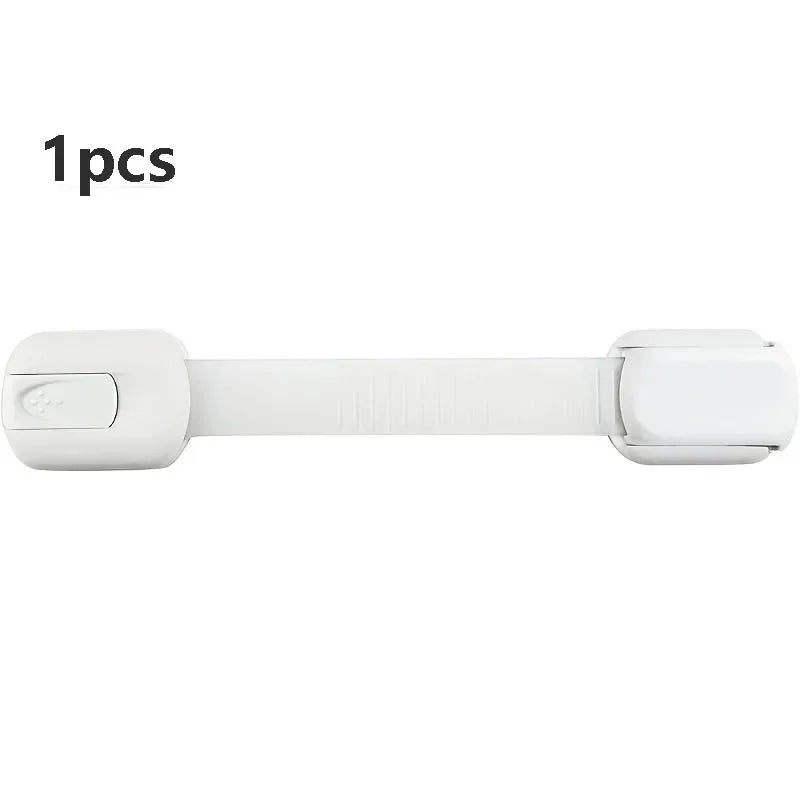 Baby Safety Cabinet Locks Adhesive Child Proofing Latches To Baby Proof Cupboard Drawers Fridge Adjustable Kids Proofing Straps