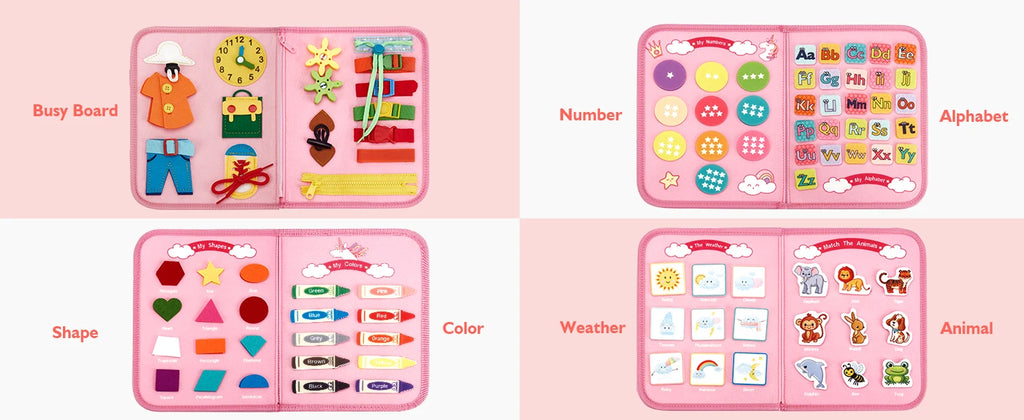 Toddler Montessori Busy Board