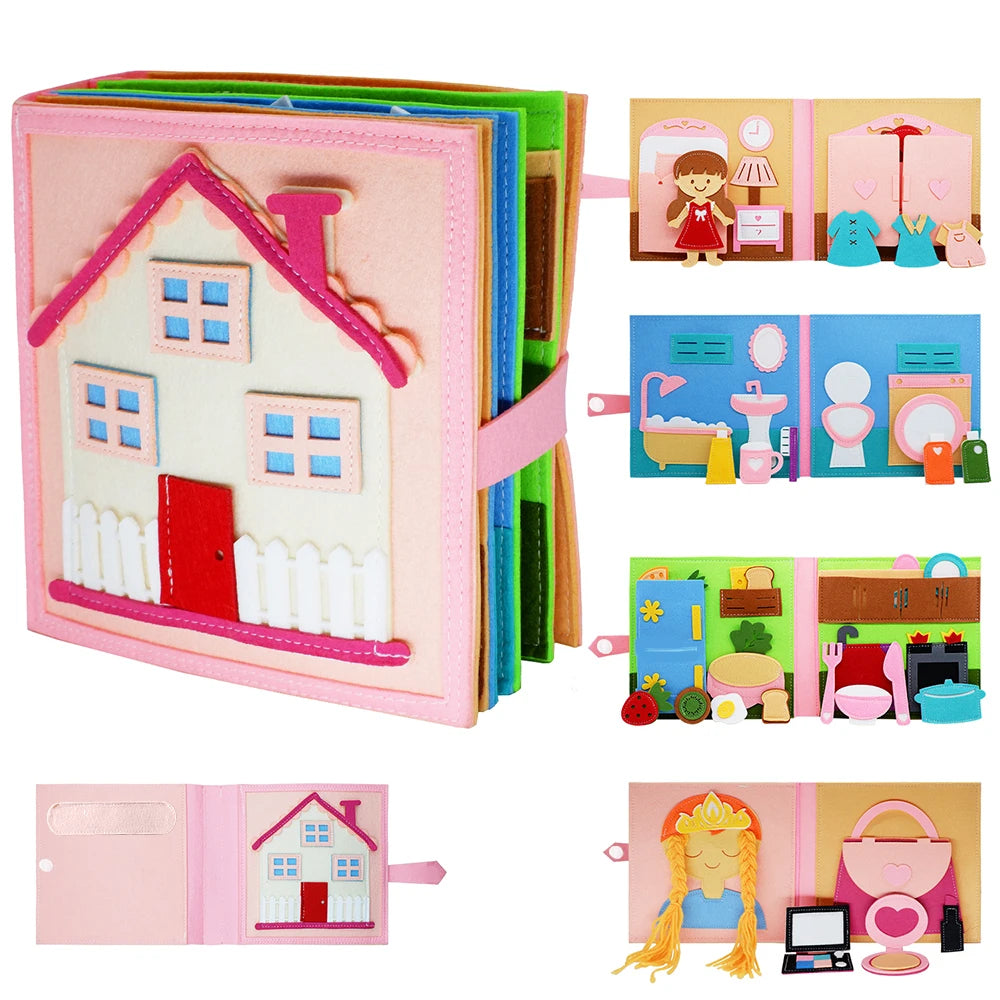 Montessori Busy Book for Toddlers