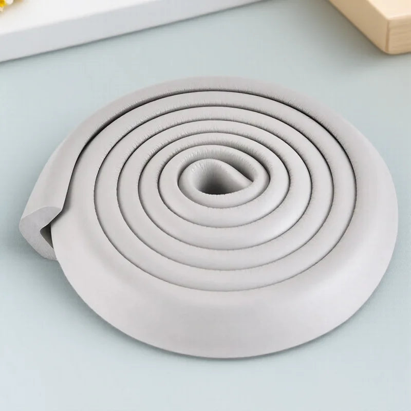 207cm Baby Safety Corner Protector L Shape Thickened Edge Bumper Guard for Kids Furniture Childproof Table Edge Cushion