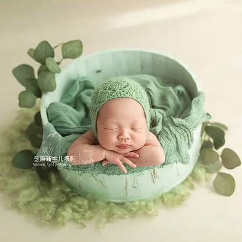 Wooden Newborn Photography Prop Bed