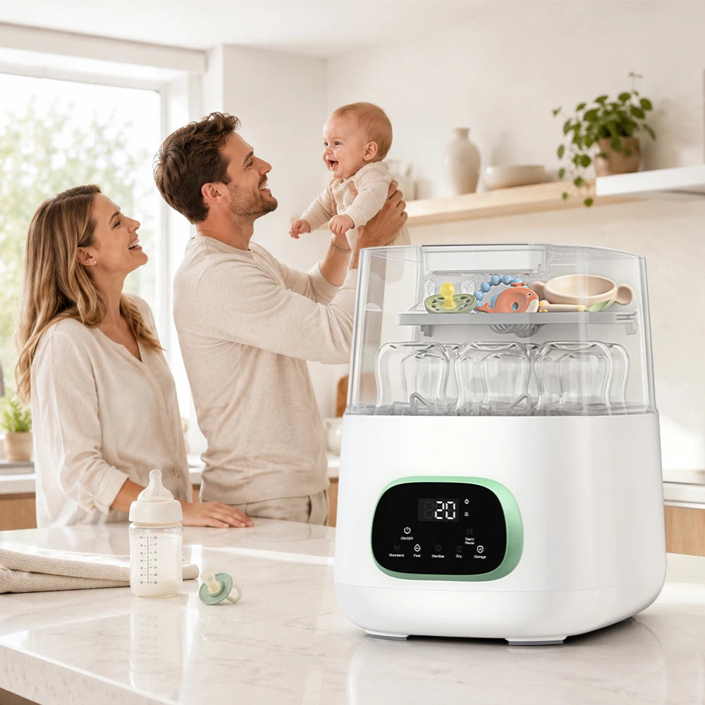 4-in-1 Baby Bottle Care Station