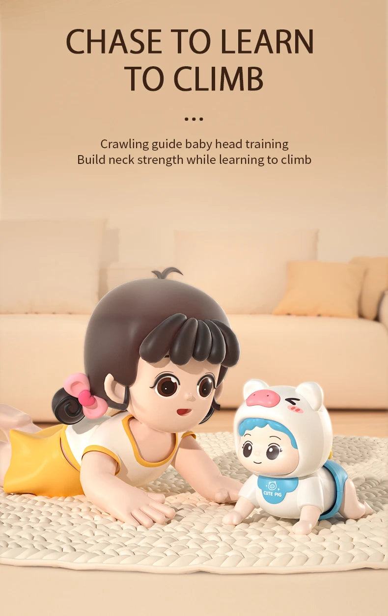 Musical Baby Crawling Activity Toy