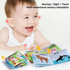 Soft Animal & Number Baby Cloth Book
