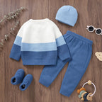 4-Piece Knit Baby Outfit Set