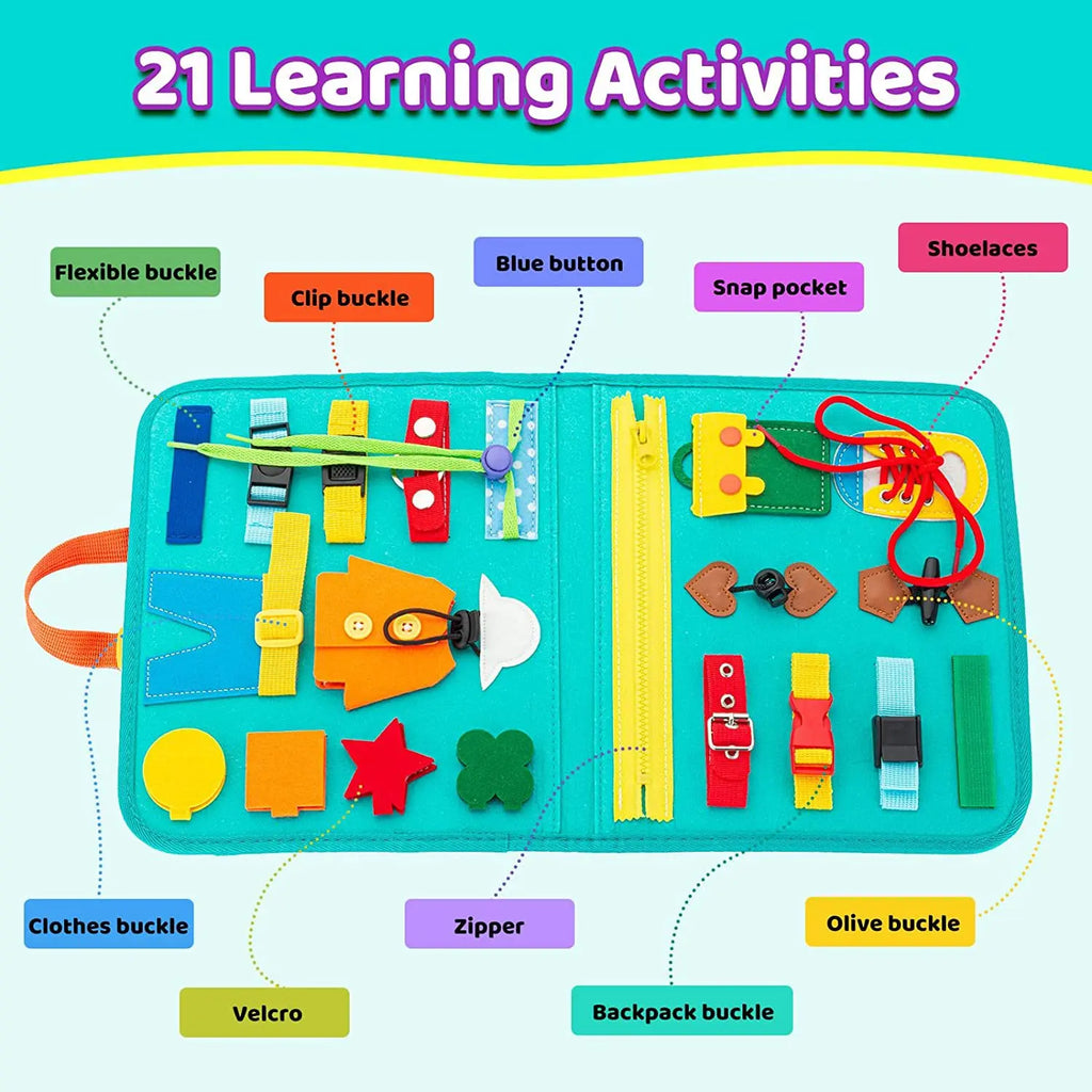 Toddler Montessori Busy Board