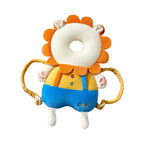 Baby Head Protector Safety Pad Cushion Cartoon Anti Fall Back Pillow Headrest Infant Toddler Baby Protection Backpack