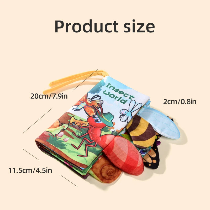 6-Page Newborn Cloth Activity Book
