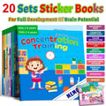 Montessori Cartoon Sticker Activity Book