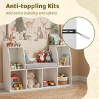 Kids Bookshelf with Reading Nook
