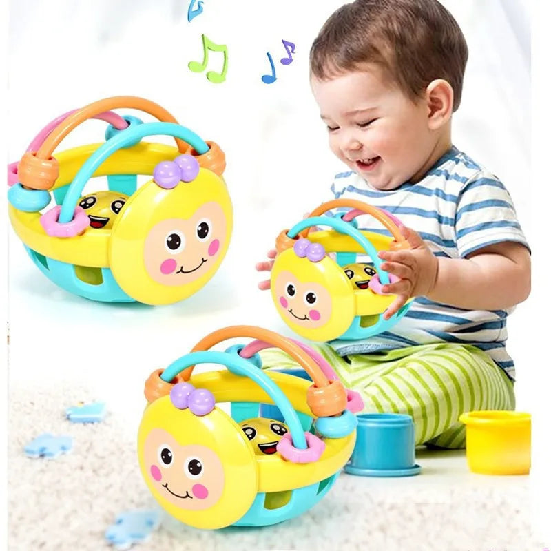 Soft Baby Sensory Rattle Ball