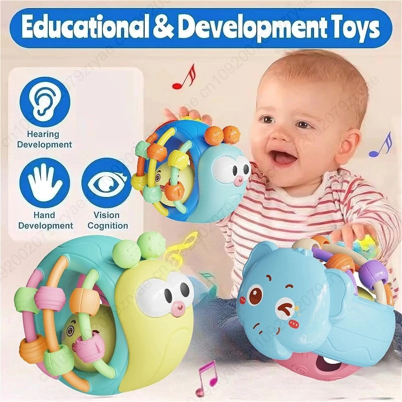 Soft Baby Rattle & Grasp Ball