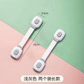 Child Safety Cabinet Locks Drawer Latches Baby Proofing Pinch Resistant for Kitchen Fridge Oven Door Multipurpose Protector