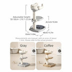 Non-Slip Baby Bath Stand Adjustable Free-Standing Baby Standing Shower Stand Safe Multifunctional Infant Bath Support