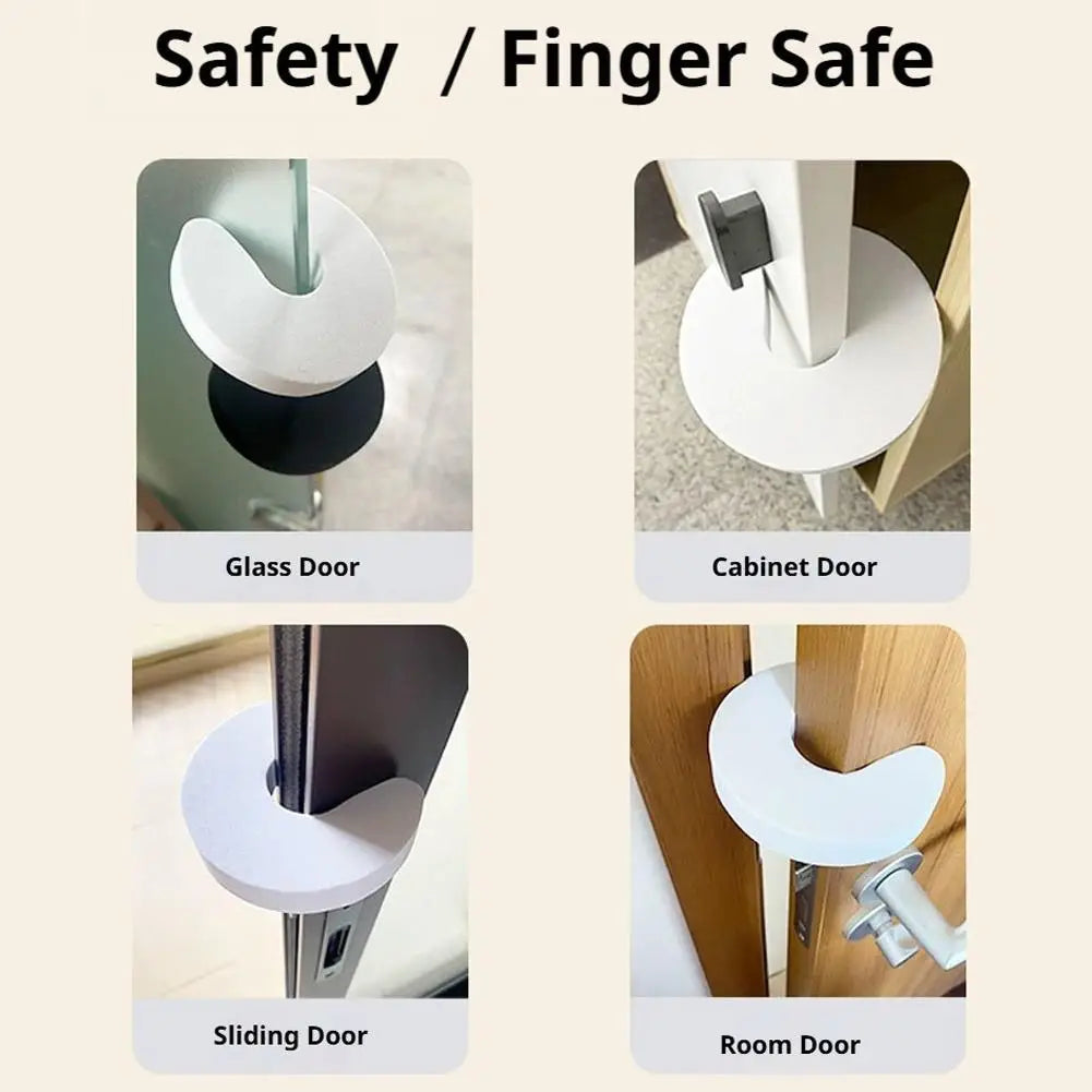 Baby Safety Door Stopper Baby Furniture Protector Anti-pinch Hand Child Lock Finger Pinch Guard Proof Door Slam Stopper
