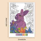 32 Themes Color by Number Book for Adults, Relax Coloring Book with Various Detailed Animal, Flower and Landscape Patterns