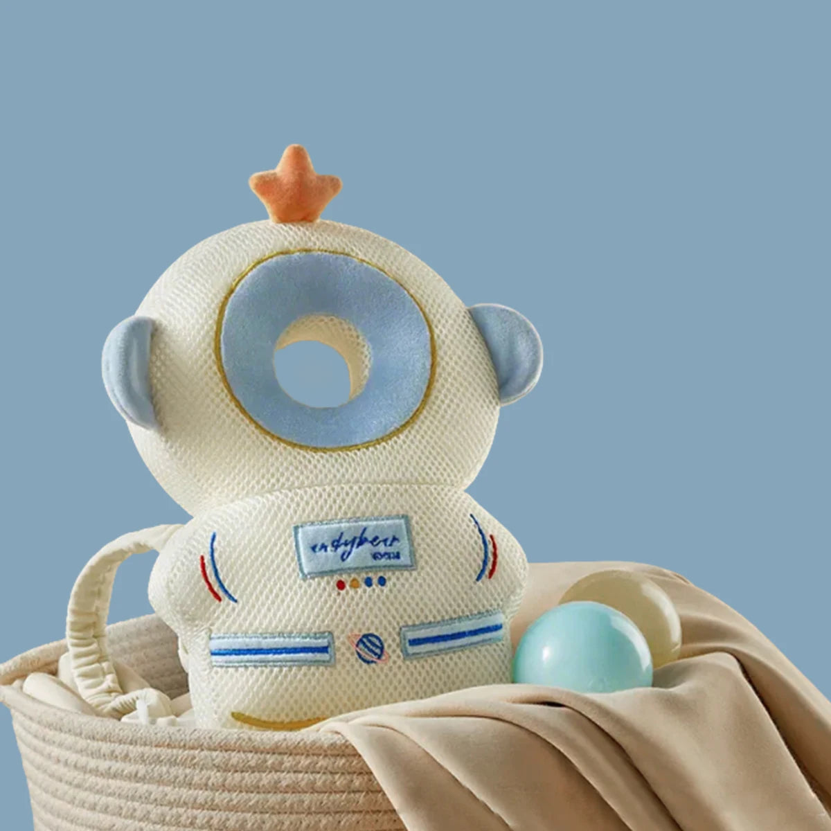 AIBEDILA Baby Head Protector Safety Pad Cushion Cartoon Anti Fall Back Pillow Headrest Newborn Infant Toddler Baby Protection