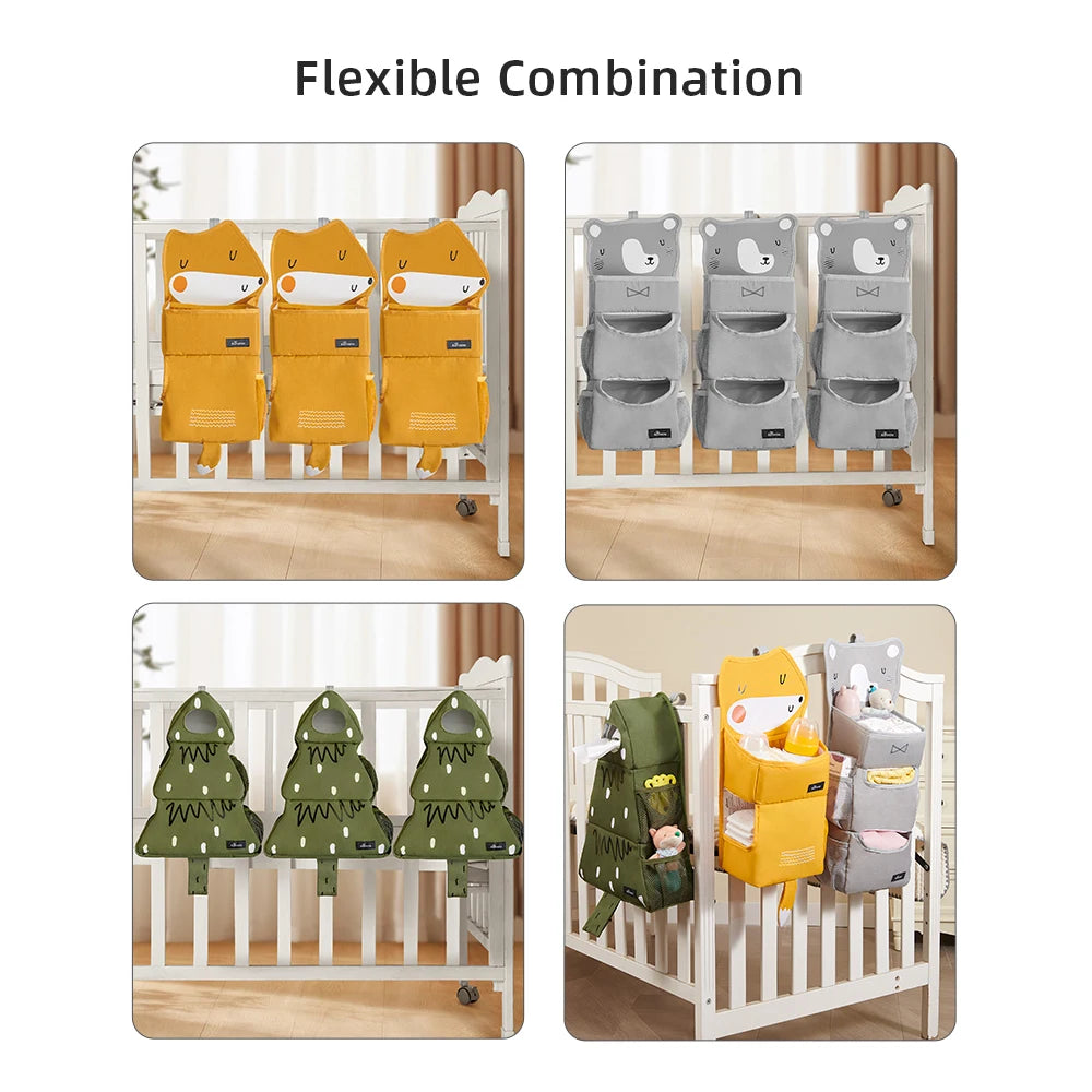 Baby Crib Hanging Storage Bag