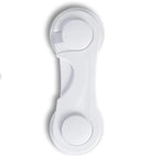 Baby Proof Cabinet Door Locks Child Safety Latch for Drawers Cupboards Fridge Closet Pantry - Adhesive Childproof Locks for Kids