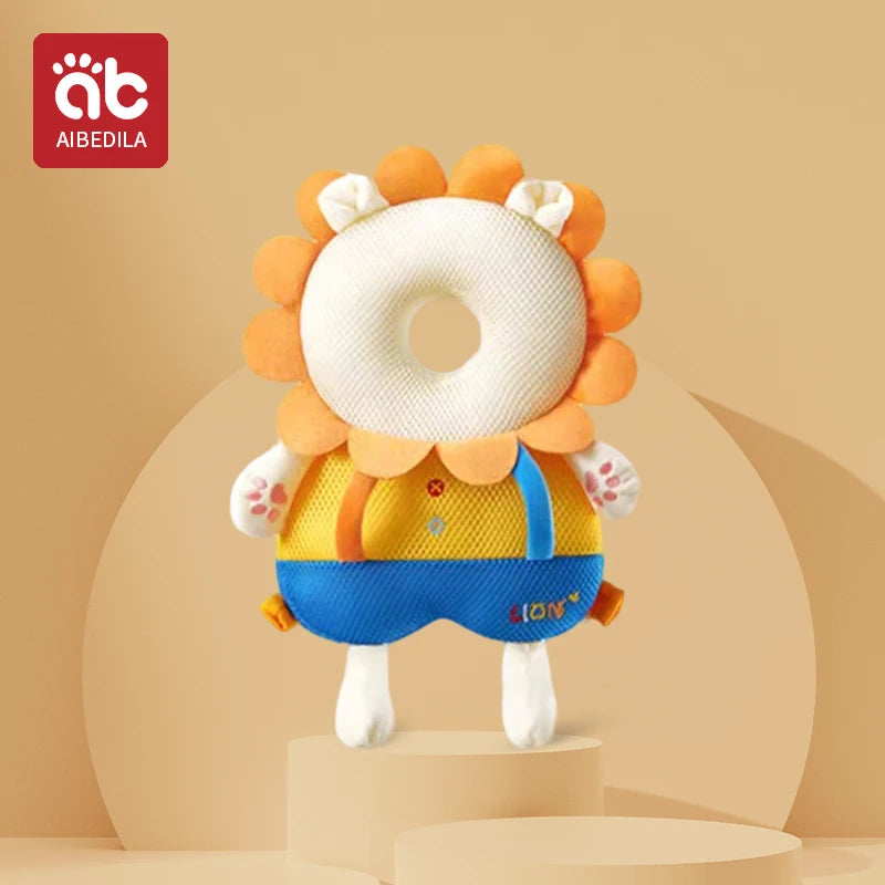 AIBEDILA Baby Head Protector Safety Pad Cushion Cartoon Anti Fall Back Pillow Headrest Newborn Infant Toddler Baby Protection