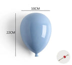 Modern Home Background Wall Children's Room Lovely Cartoon Stereoscopic Creative Ceramics Balloon Wall Hanging Wall Decoration