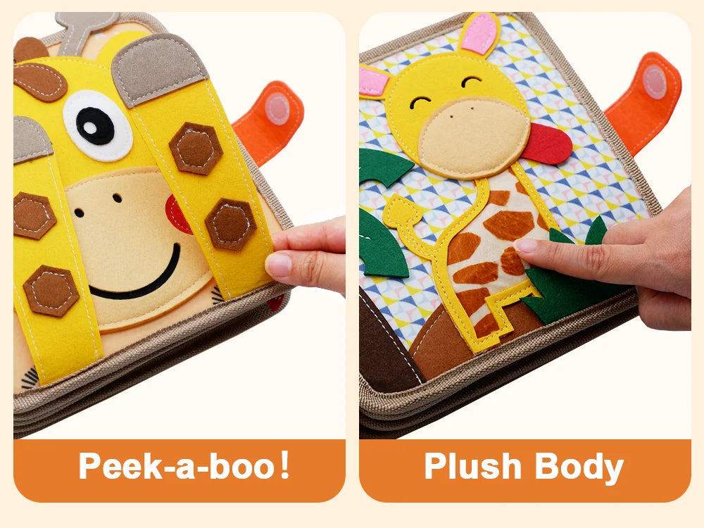 Montessori Busy Book for Toddlers