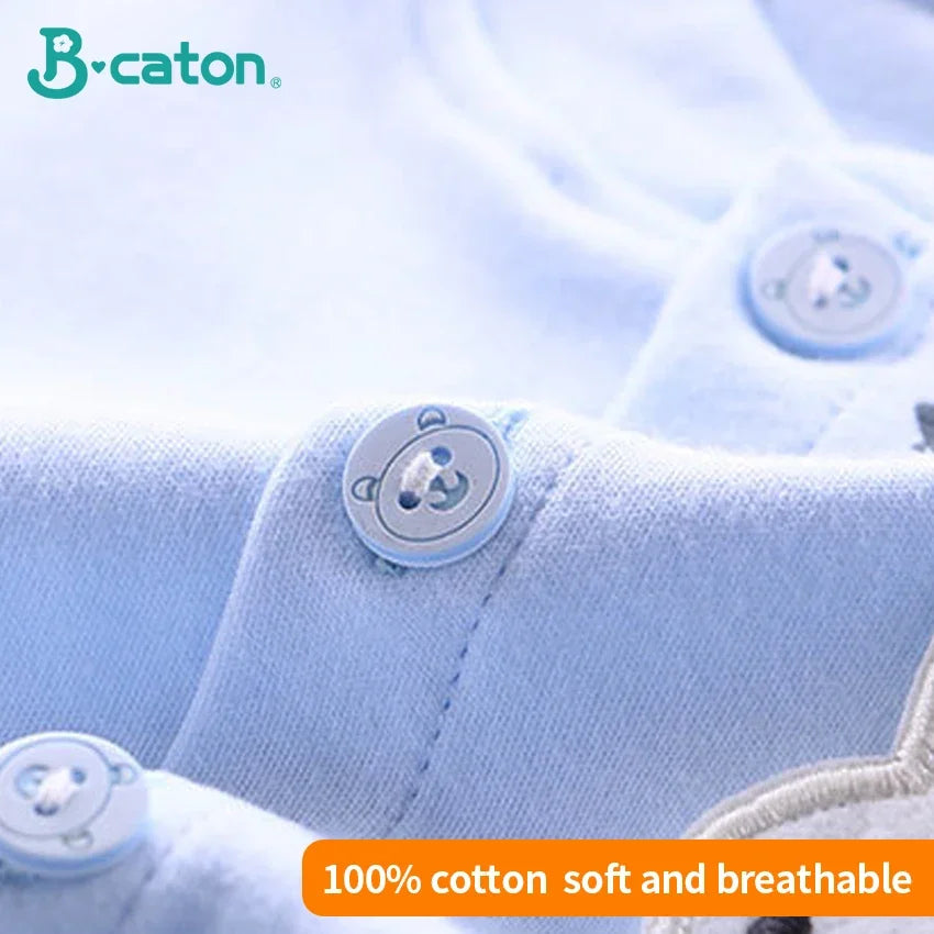 Cotton Newborn Top & Pants Set
