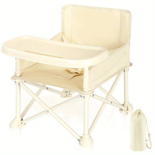 Durable High Chair with Adjustable Footrest