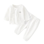 Baby Strap Clothes Multicolour Baby Long Sleeve Split Set 0-6 Months Newborn Boneless Pure Cotton Clothing