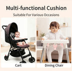 Safety Non-Slip Seat Protective Mat 3Layer Waterproof Stroller Cushion Skin-friendly Child Car Seat Multi-functional Diaper Pad