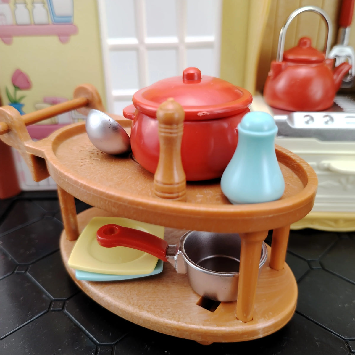 Miniature Items Dollhouse Furniture Accessories Living Room Bedroom Supermarket Shopping Games Family Interaction Doll Kids Toys