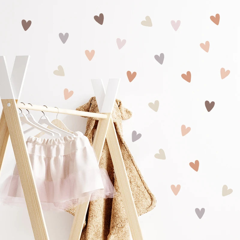 Heart Wall Decals for Nursery