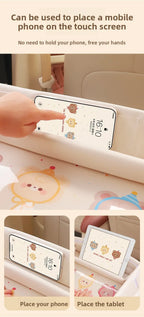 Baby Car Waterproof Storage Dining Table, Cartoon Kids Car Safety Seat Tray, Universal Small Table Board for Strollers
