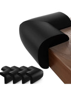 4pcs Soft Baby Proofing Corner Guards - Pre-Taped Table Corner Protector for Child Safety Furniture Bumper & Sharp Edge