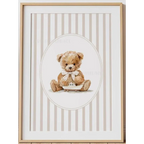 1/3Pcs Prints for a Baby Boy Nursery, Teddy Bear Prints, Vintage Nursery Posters, Little Boys Room