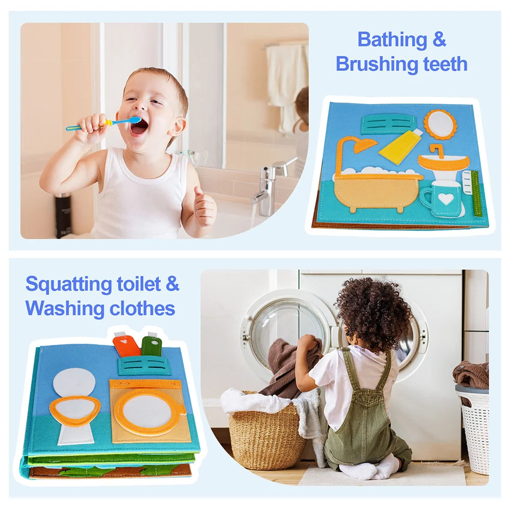 Montessori Busy Book for Toddlers