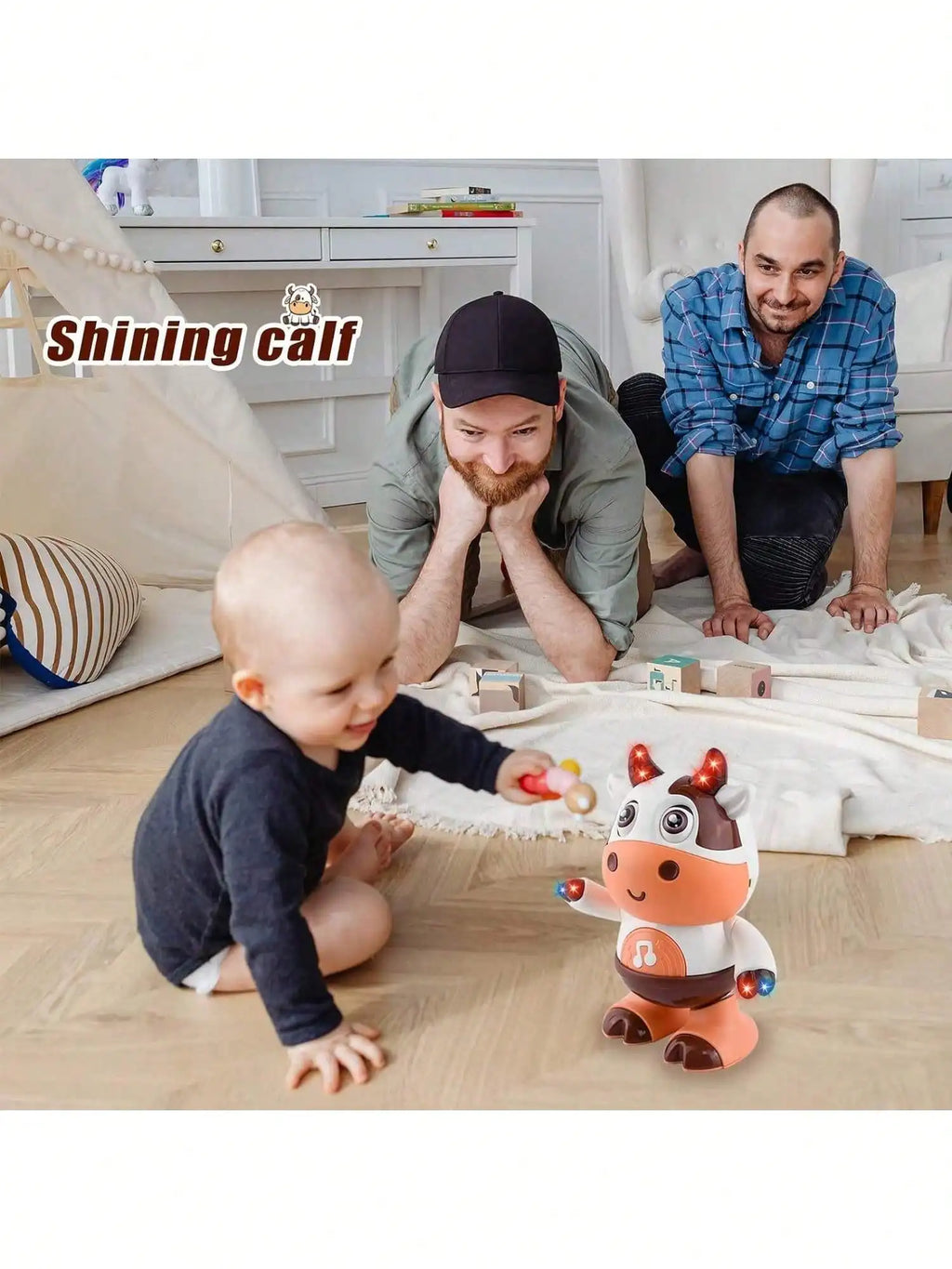Dancing Cow Musical Plush Toy