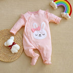Newborn Baby Clothes Spring Baby Romper Princess style girls Sleepsuit Girl Sleepwear One-pieces Jumpsuit Baby Clothing Jumpsuit