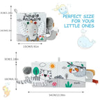 Soft Baby Sensory Cloth Book