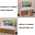 Miniature Items Dollhouse Furniture Accessories Living Room Bedroom Supermarket Shopping Games Family Interaction Doll Kids Toys