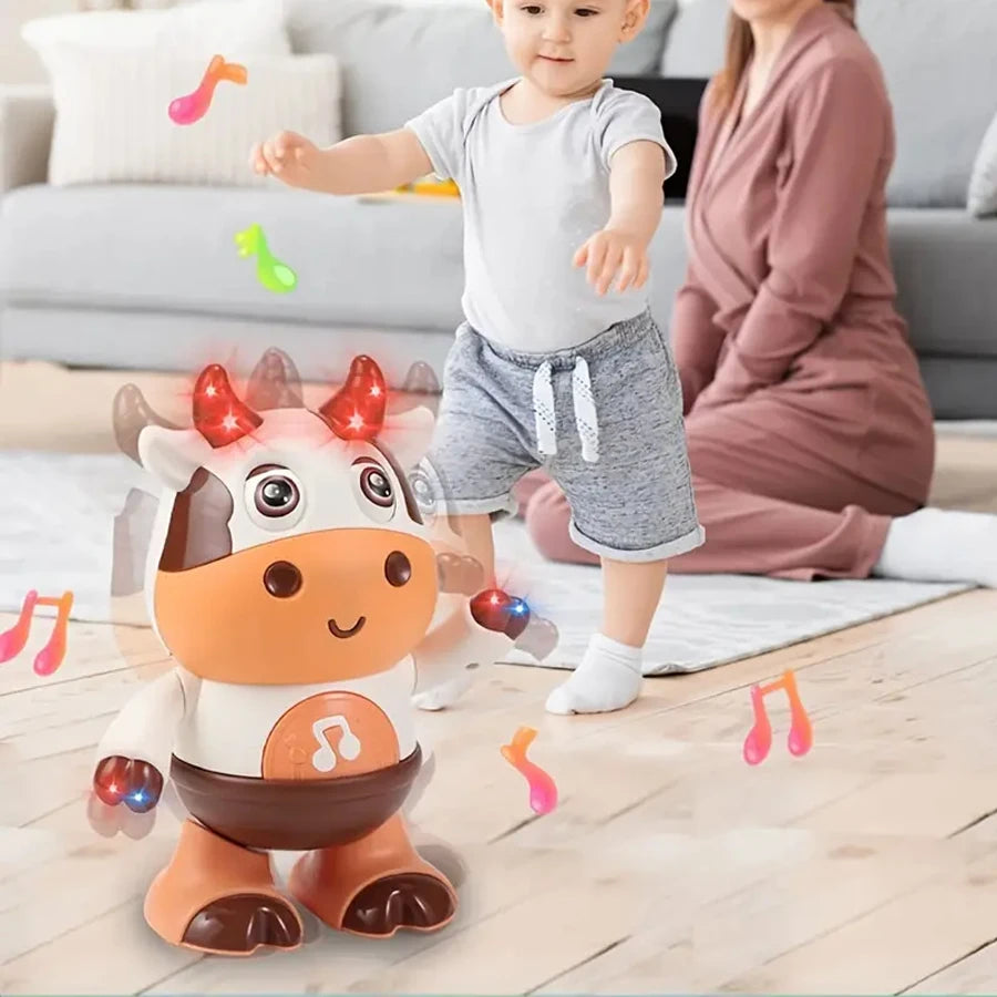 Dancing Cow Musical Plush Toy