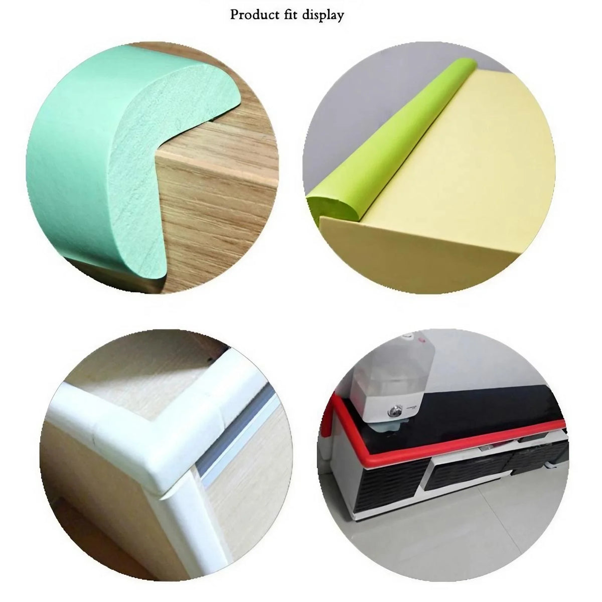 207cm Child Safety Bumper Strip, L-Shaped Thickened Protection, Safeguarding Baby's Well-being