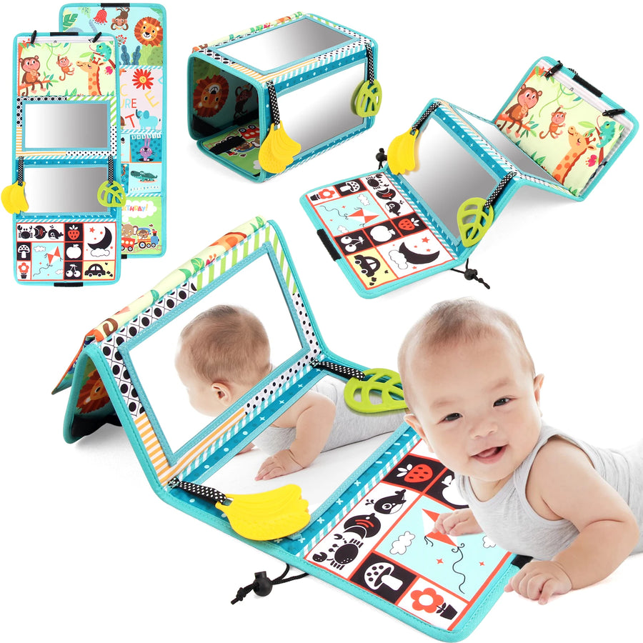 Baby Cloth Book with Mirror