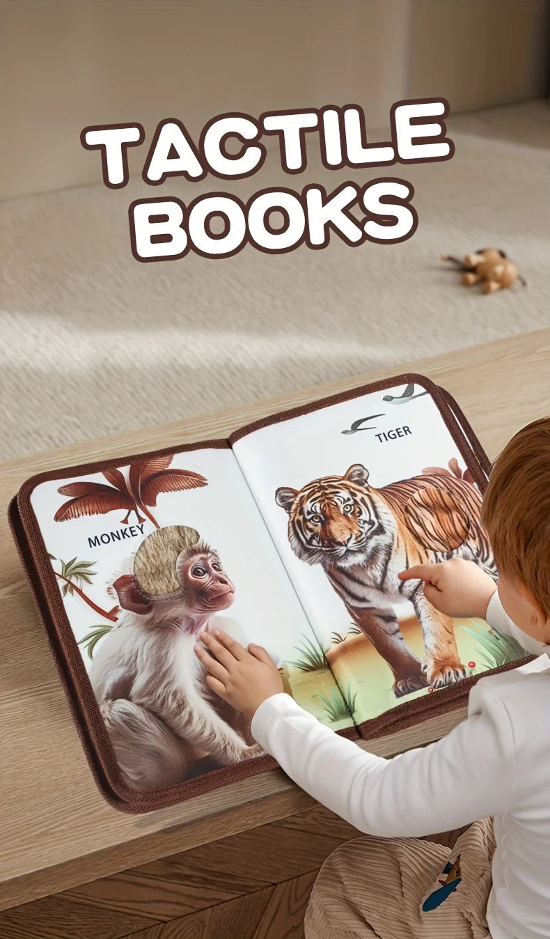 Baby Sensory Touch & Feel Cloth Book