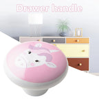 Cartoon Design Ceramic Drawer Knobs Nursery Room Cabinet Dresser Drawer Knobs Suitable for Closet Drawer Door