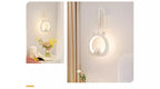 Cute Children's Room Girl Bedroom Wall Lamps Embrace Pear Lamp Creative Cream Style Princess Room Baby Room Bedside Wall Lights