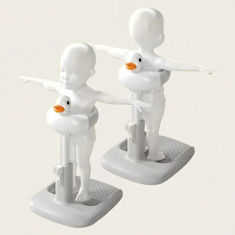 Baby Standing Bath Table Adjustable Height Folding Children's Bath Device Bath Stand Non-Slip Children's Bath Stand For Home Use